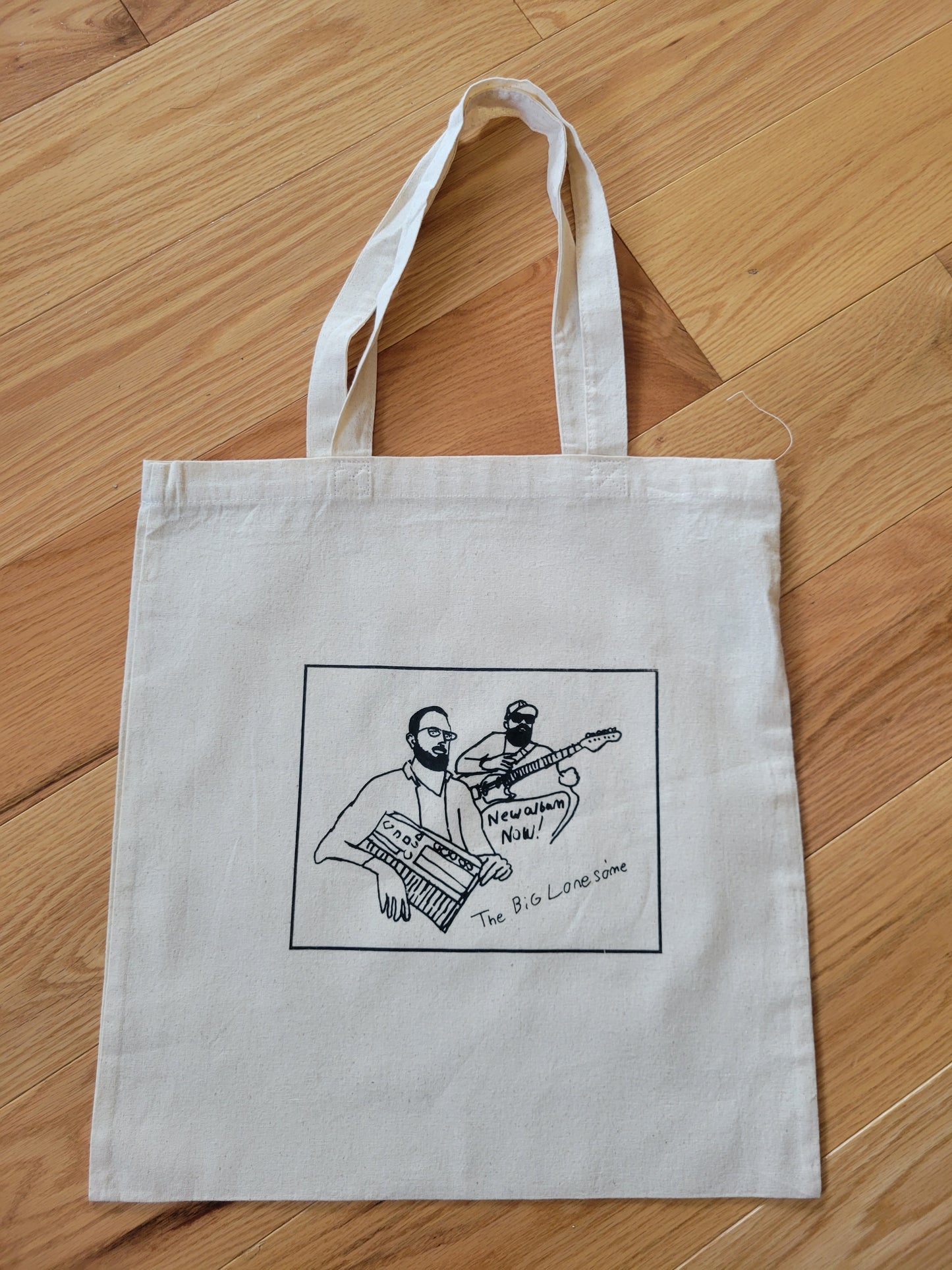 Big Lonesome/Together Press Cotton Totebag