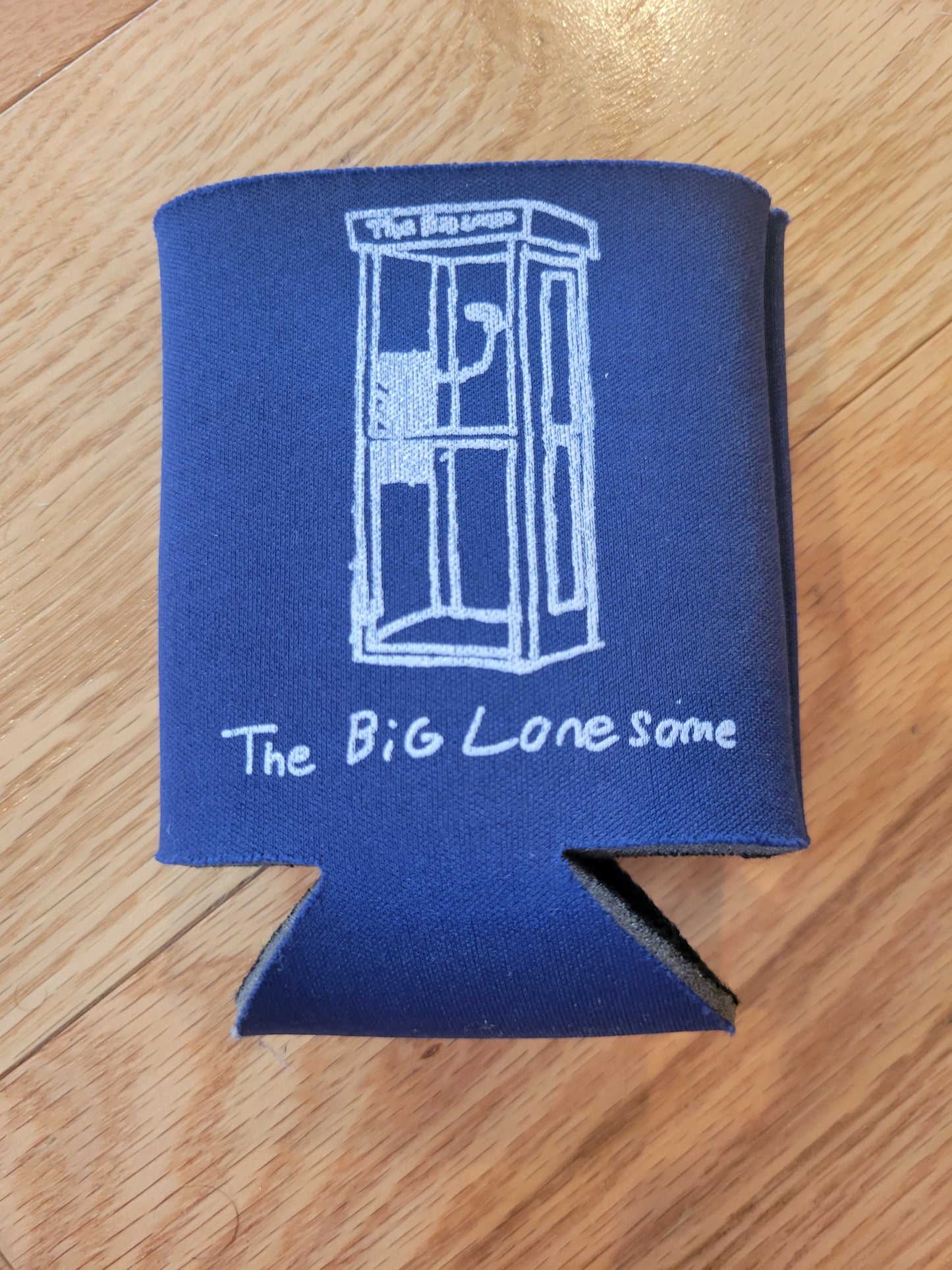 Payphones & Ashtrays Koozie (Navy Blue)