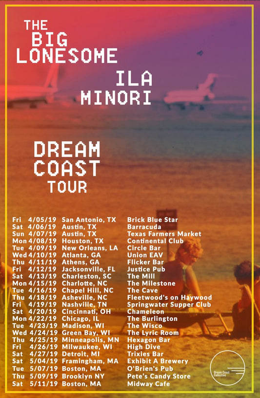 Dream Coast Spring Tour Poster