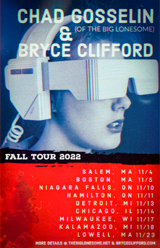 Chad Gosselin/Bryce Clifford Fall Tour Poster